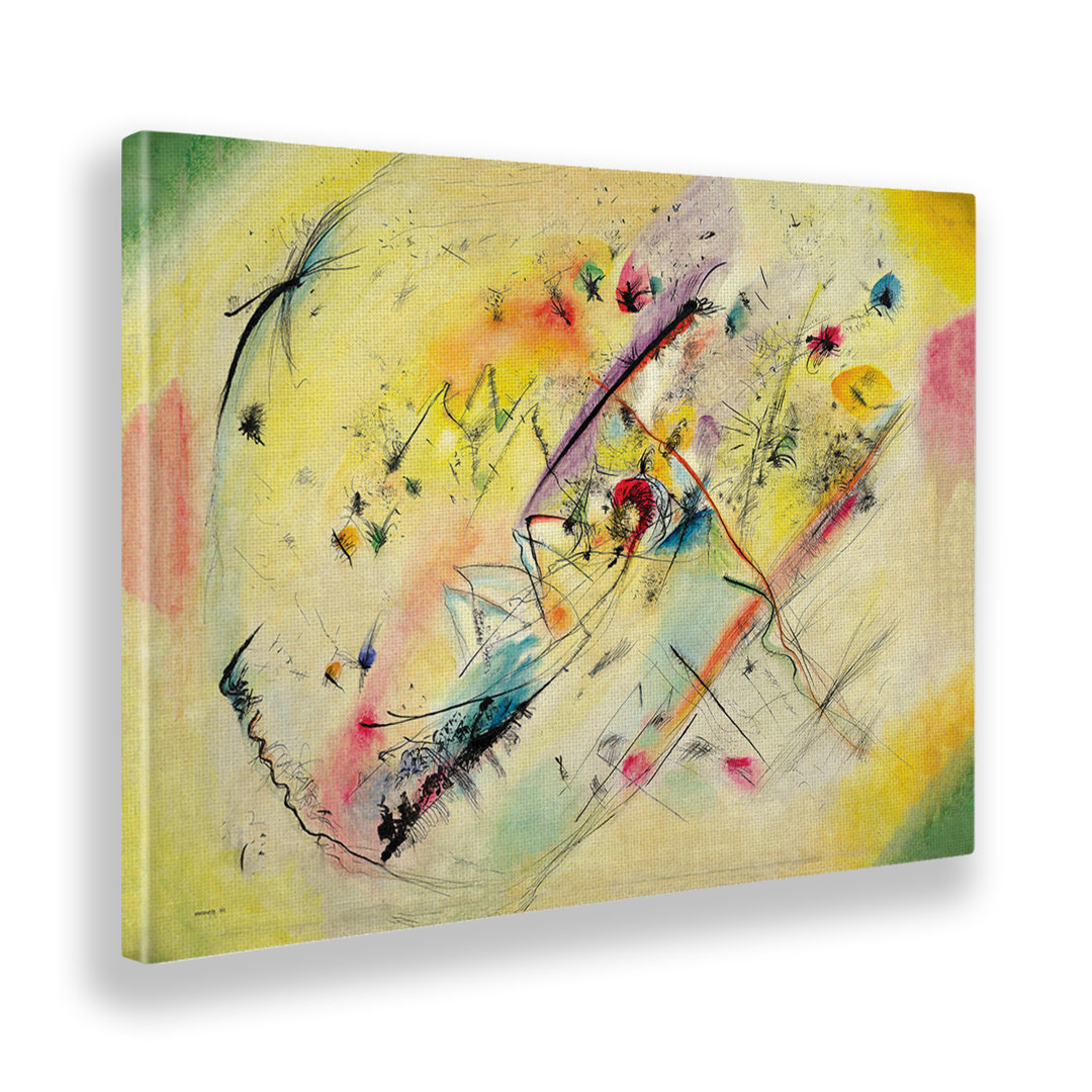 Wandbild Bright Images von Vassily Kandinsky