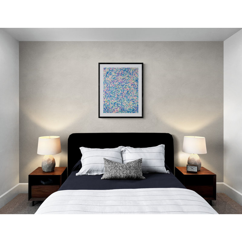 «Celebrate Now» par Drew Gaffney - impression, H 30 po x l 24 po, Papier avec cadre noir