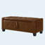 Banc avec repose-pieds 48 po avec rangement, banc pour chambre à coucher, salon, couloir-229199347