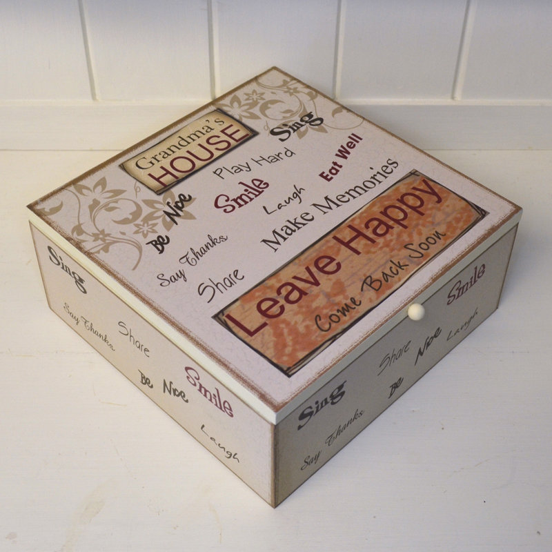 Bethune Handmade Wooden Memory Box