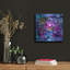 Art mural en métal luxueux «Purple Outburst II» par Regina Moore, art mural en métal, 36 po x 36 po-690794935