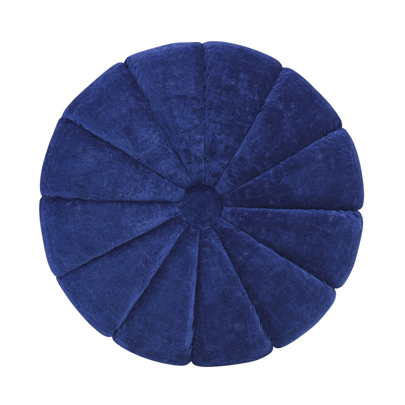 Oops A Daisy Round Ottoman, Stepping Stones Ivory