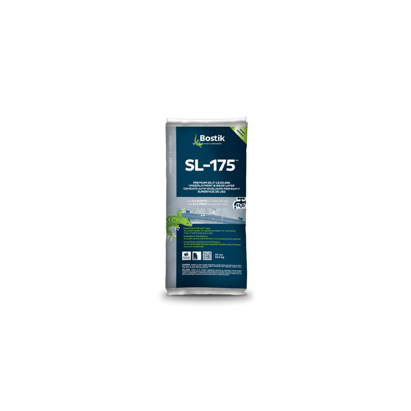 50 lb. Sous-couche auto-nivelante et couche d'usure de qualité supérieure SL-175