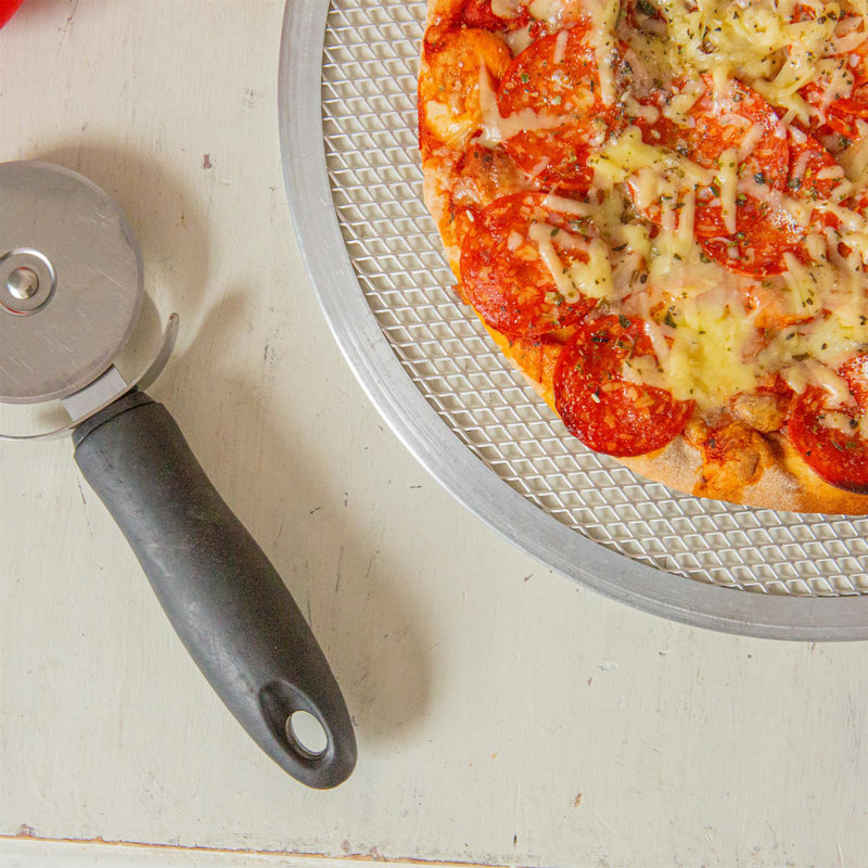 Argon Tableware - Non-Stick Aluminium Pizza Screen, 25cm L