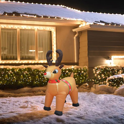 Cerf gonflable