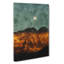 Moon Over The Mountains In Italy - Wrapped Canvas-56664434