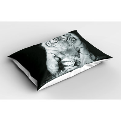 Tiger Polyester Sham Set