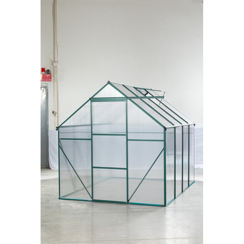 Serre d'extérieur Green-6 X 8 pi, Vert