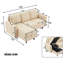 Celis 3 Seater Sofa & Chaise-699980108
