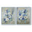 Impression encadrée Blue Garden I-Premium - prête à être accrochée - aucun clou requis - aucun clou requis-1294241195-1294241188