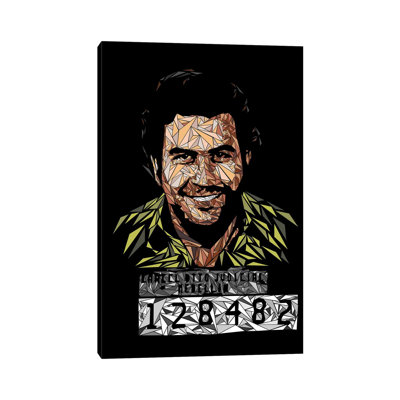 Pablo - Medellin's Kingpin by Cristian Mielu - Wrapped Canvas Print