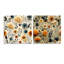 Bilal - Ensemble de 2 verres muraux abstraits en acrylique Boho-103925063