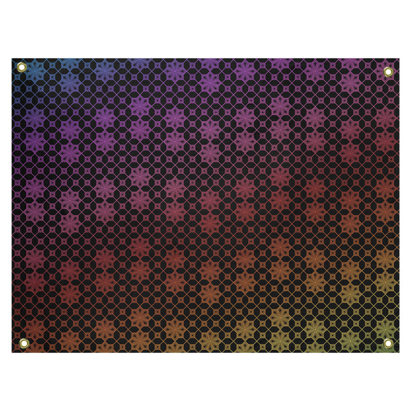 Tapisserie en treillis par katelyn elizabeth Avicia, H 27,5 po x l 37,5 po, Intérieur / extérieur