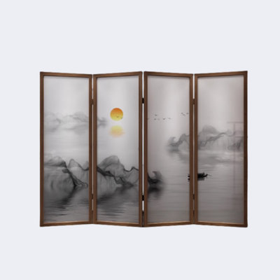 Chinese-Style Folding Screen
