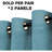 Linen Blend Sheer Curtain Pair-1229235156-1229235147