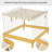 Multi-sized Wooden Platform Bed Frame with Sturdy Slat Support-1063669418-1063669415
