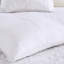 Couvre-lit blanc très grand / très grand de 3 pièces - Microfibre réversible, rembourré, merveilleux, lavable à la machine pour les pièces, microfibre et