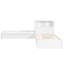 Lit plateforme simple en L avec lit gigogne-1565266524