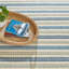 Long Slade Indigo Handwoven Cotton Rug-1550822323