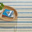 Tapis en coton tissé à la main Long Slade Indigo-96606463