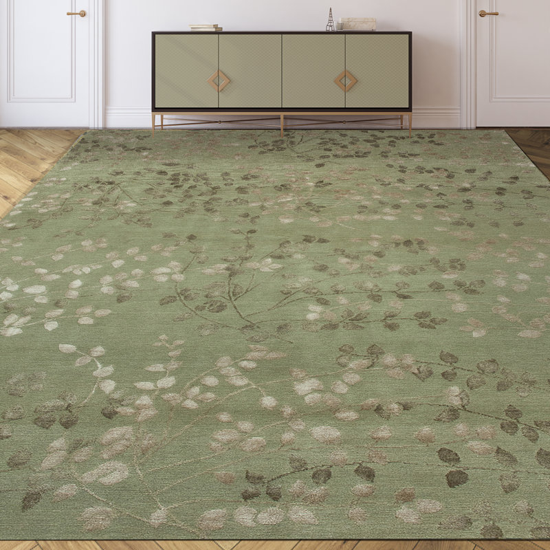 Floral Area Rug, Rectangle 3' x 5'