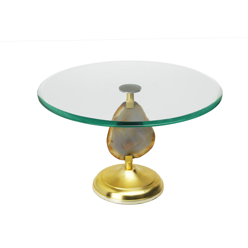 Deklan Glass Cake Stand