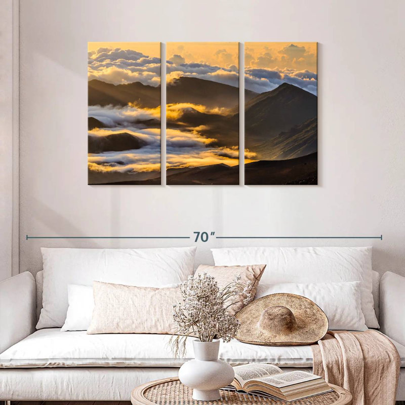 Alvord Haleakala Summit At Sunrise, 28" H x 45" W