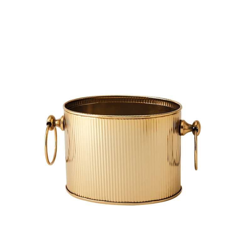 Winston Ice Bucket-Brass-Sm