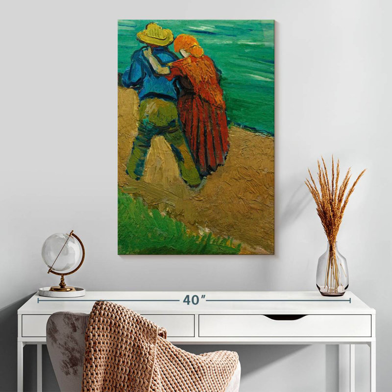 Leisha Two Lovers 1888, 30" H x 20" W