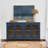 70.75" Wide Solid Wood Sideboard-64957615