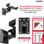 Wrought Studio™ Speaker Wall Mount Adjustable Swivel 15 Inch Space Bookshelf Brackets Pair