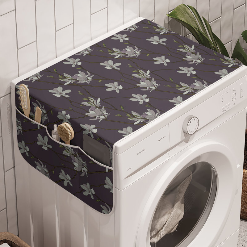 Machine à laver East Urban Home Magnolia, paquet de 2, 47 po x 18,5 po