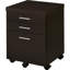 Cappuccino 3 Office Unit - Organize Your Work Area Cabinet For Professional Look