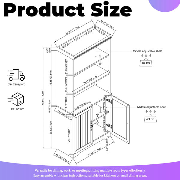 Dimensions du produit