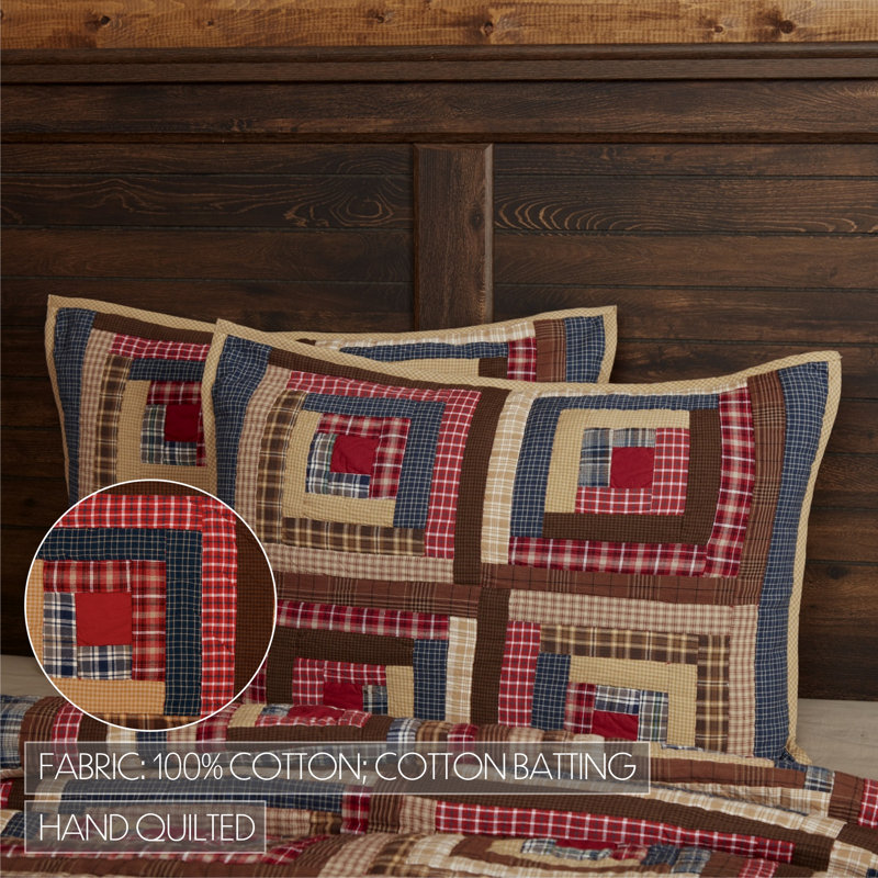 Braxton 100% Cotton Buttons Sham, Standard