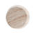 Outdoor/Indoor Lightweight Concrete Side Table,Travertine Finish