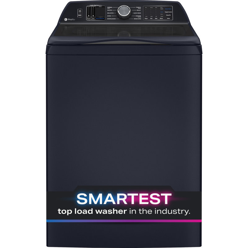 GE Profile™ ENERGY STAR® 5.4 cu. ft. Capacity Washer with Smarter Wash Technology and Adaptive SmartDispense