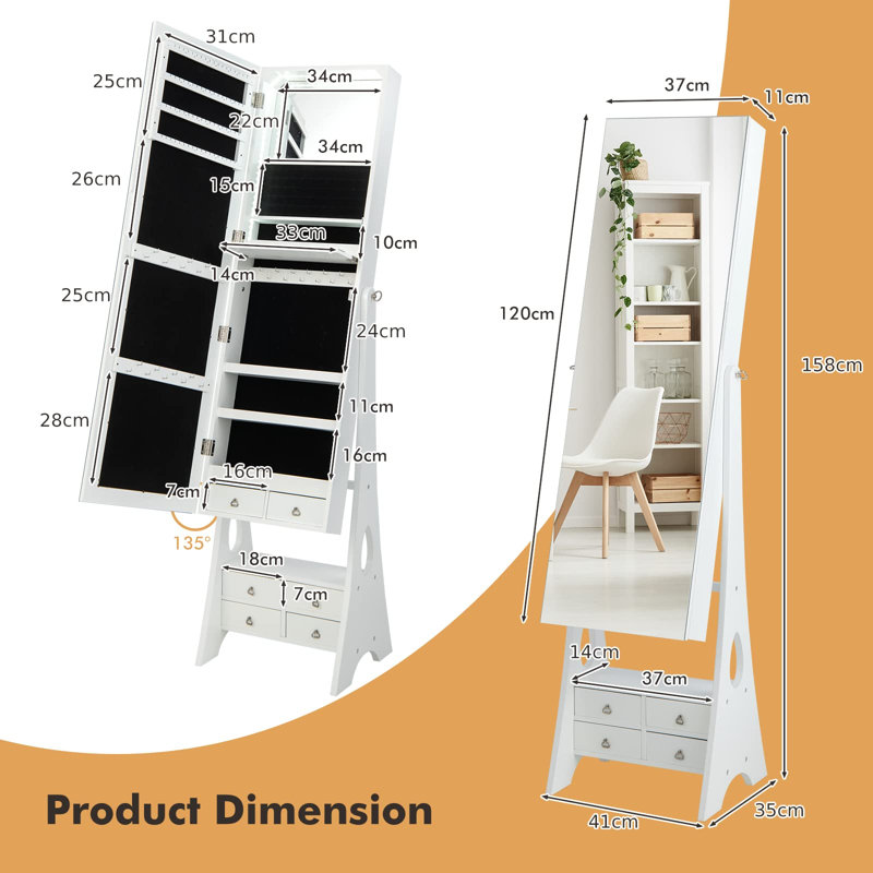 Antonietto Jewelry Armoire
