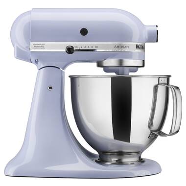 KitchenAid KN25WPBH Polished Stainless Steel 5 Qt. Mixing Bowl with Handle  for Stand Mixers
