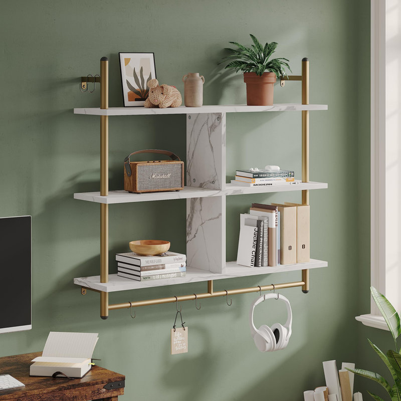 Jenin 5 Piece Floating Shelf