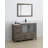 Brescia 48" Single Sink Freestanding Bathroom Vanity with Ceramic Top and Matching Mirror
