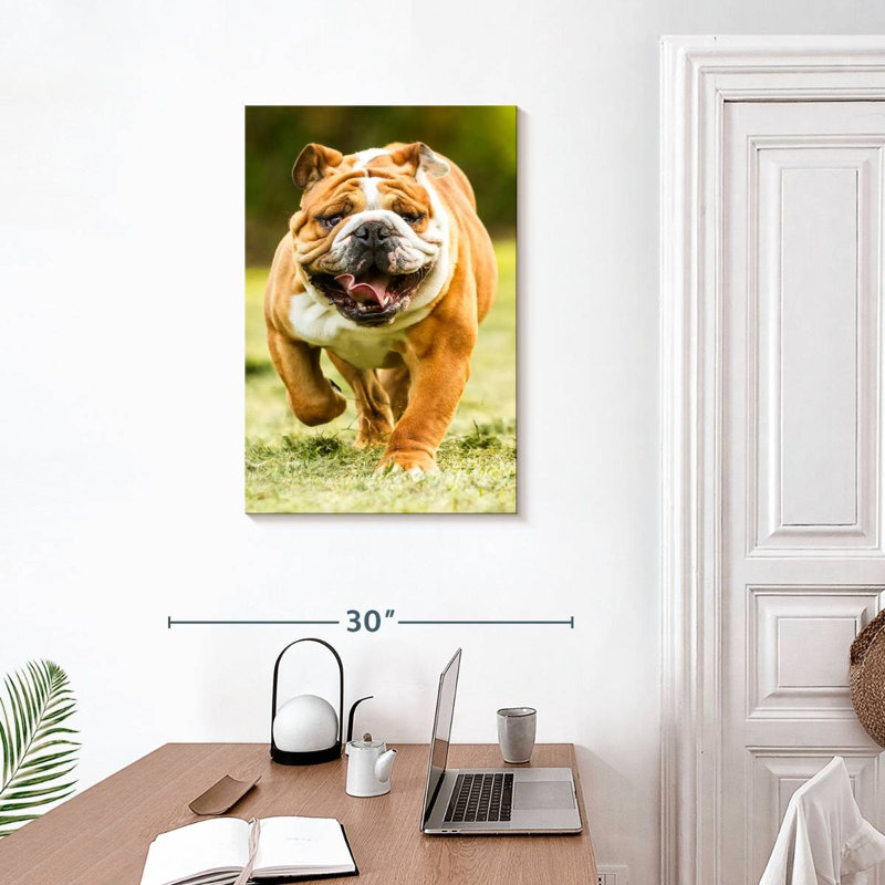 Brampt Running Dog, 30" H x 20" W