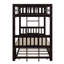 Lit simple superposé avec lit gigogne extensible-1890052760