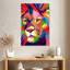 Portrait de lion coloré Brampt-108452033