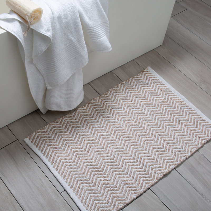 Dhilan Cotton Blend Bath Mat