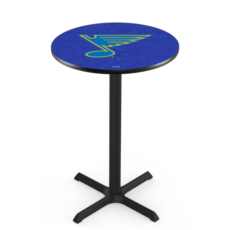 NHL Pub Table, St. Louis Blues, 42" H x 28" L x 28" W