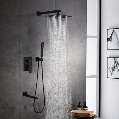 Diverter Complete Shower System with Rough in-Valve