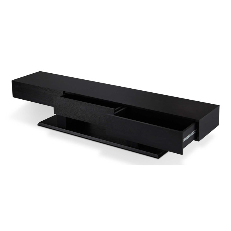 Meuble télé 3 tiroirs, H 14,5 po x L 70,5 po x l 16,5 po