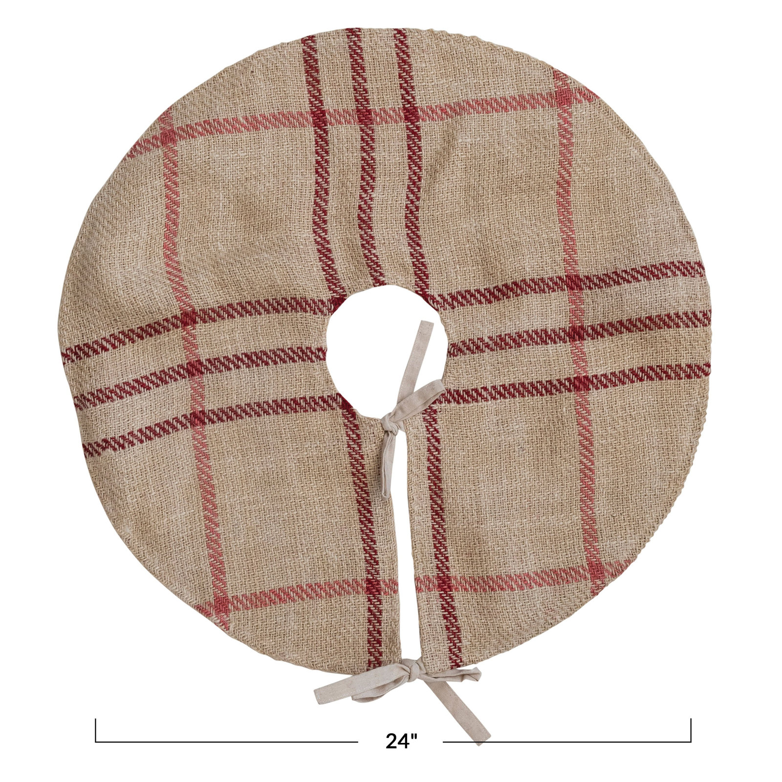 Burlap Tree Skirt