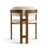 Elle Boucle Solid Wood Dining Chairs, Walnut-1712972072